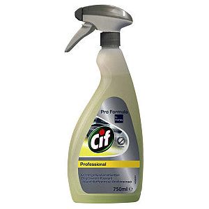 Cif - Keukenontvetter cif professional spray 750ml | Fles a 750 milliliter | 6 stuks