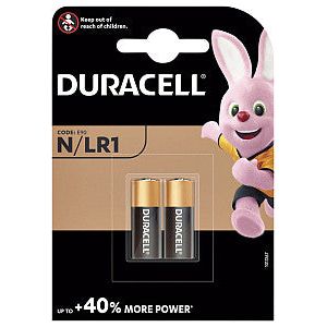 Duracell - Batterie Duracell N Alkaline | Blasen Sie ein 2 Stück