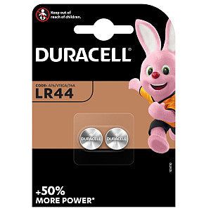 Duracell - Batterij duracell lr44 alkaline | Blister a 2 stuk | 10 stuks