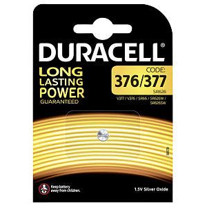 Duracell - Batterie Duracell 377 Duralock Silver Oxyde | Boîte extérieure une pièce de 10