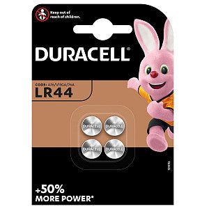 Duracell - Batterij duracell lr44 alkaline 4pack | Blister a 4 stuk