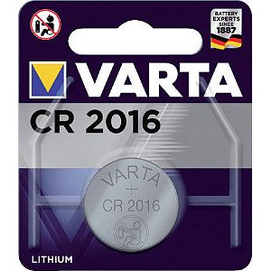Varta - Batterij cr2016 lithium | Blister a 1 stuk | 10 stuks