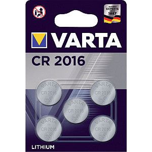 Varta - Batterij cr2016 3v lithium | Blister a 5 stuk | 10 stuks