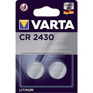 Varta - Batterij cr2430 3v lithium | Blister a 2 stuk