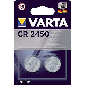 Varta - Batterij cr2450 3v lithium | Blister a 2 stuk