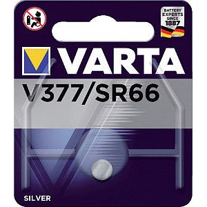 Pile bouton Varta V377 montre blister de 1 pièce