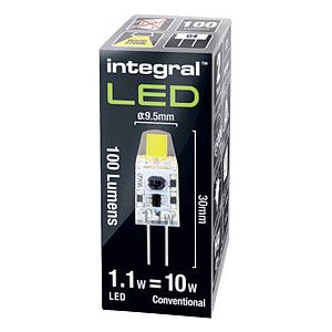 Integral - LED -Lampe Integral GU4 2700K warmes Weiß 1.1W 95Lumen | 1 Stück