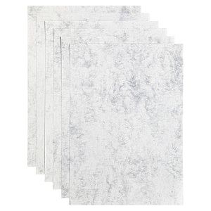 Papicolor - Kopieerpapier papicolor a4 200gr marble ivoor | Pak a 6 vel