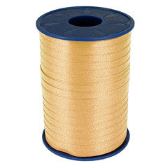 Curly Ribbon 5 mm x 500 Meter Farbe braun Beige Sahara 134