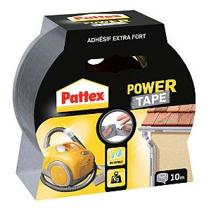 Pattex - Plakband pattex 50mmx10m power e grijs | Stuk a 1 rol