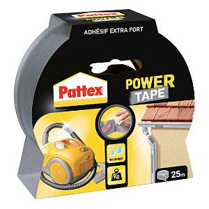 Pattex - Plakband pattex 50mmx25m power e grijs | 1 stuk