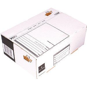 Cleverpack - Postketbox 3 Cleverpack 240x170x80mm 25st Weiß | Sich ein 25 -Stück schnappen