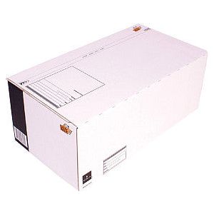 Boîte à colis postal 6 CleverPack 485x260x185mm blanc | 5 pièces