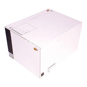 Cleverpack - Postketbox 7 Cleverpack 485x369x269mm weiß | Außenschachtel ein 5 -Stück