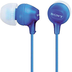 Écouteurs Sony EX15LP basic bleu | 6 morceaux