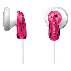 Sony - Plugs d'oreille E9 Basic Pink | Blister une pièce 1 | 6 morceaux