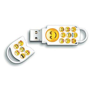 Integral - USB Stick Integral 16GB 2.0 Emoji | Blasen Sie ein 1 Stück