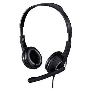 Kopfhörer Hama HS-P150 PC Office On-Ear Schwarz