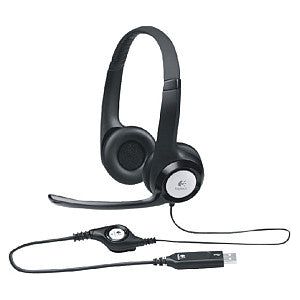Logitech - Headset logitech h390 over ear usb zwart | 1 stuk