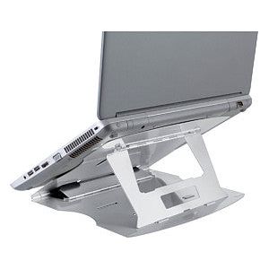 Quantore - Laptopstandaard verstelb aluminium | 1 stuk