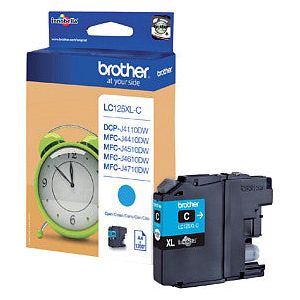 Brother - Inktcartridge LC-125XLC blauw