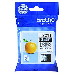 Brother - Inktcartridge brother lc-3211bk zwart | 1 stuk