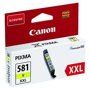 Canon - Inkcartridge Canon CLI -581xxl jaune E | 1 pièce