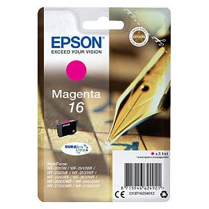 Epson - Inkcartridge Epson 16 T1623 Red | Blasen Sie ein 1 Stück