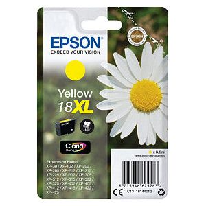 EPSON - Inkcartridge Epson 18xl T1814 jaune | Blister un 1 morceau