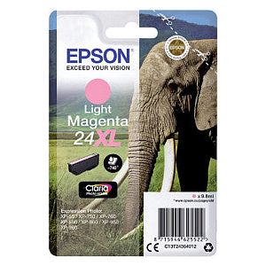 EPSON - Inkcartridge Epson 24xl T2436 rouge clair | Blister un 1 morceau