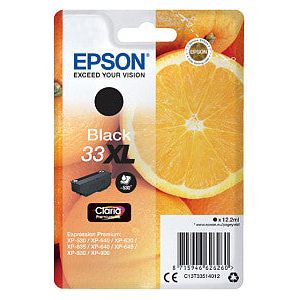 Epson - Inktcartridge epson 33xl t3351 zwart | Blister a 1 stuk