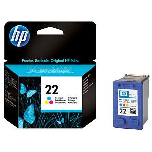 HP - Inkcartridge HP C9352A 22 Couleur | 1 pièce