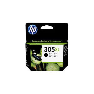HP - Inktcartridge hp 3ym62ae 305xl zwart | 1 stuk