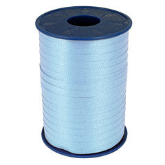 Curly Ribbon 5mm x 500 Meter Farbe Blau Ciel/Sky Blue 602