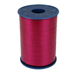 Curly Ribbon 10mm x 250 Meter Farbe Rot Burgunder 018