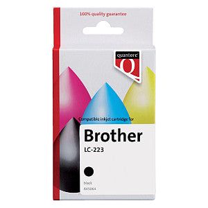 Quantore - Inktcartridge brother lc-223 zwart | Blister a 1 stuk