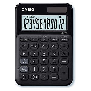 Casio - Rekenmachine casio ms-20uc zwart | 1 stuk