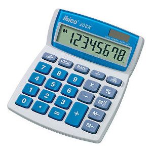 IBICO - Calculatrice IBICO 208X | 1 pièce | 20 morceaux