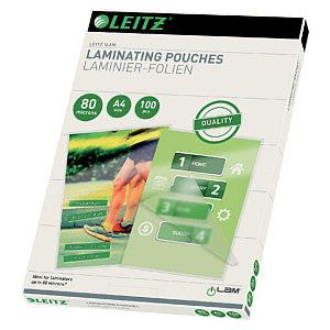Leitz - Lamining Cover Leitz Ilam A4 2x80micron | Schnappen Sie sich ein 100 Stück
