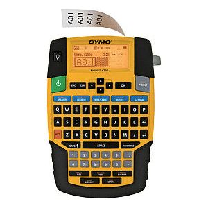 Dymo - Labelprinter dymo rhino 4200 qwerty 19mm geel | 1 stuk