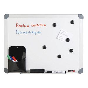 Desq - Whiteboard desq 45x60cm in kunststof draagkoffer | 1 stuk