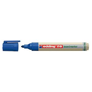 Edding Ecoline - Viltstift edding 28 whiteboard Ecoline rond 1.5-3mm blauw