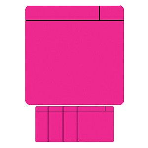 Smit Visual - Magneet scrum 75x75mm roze