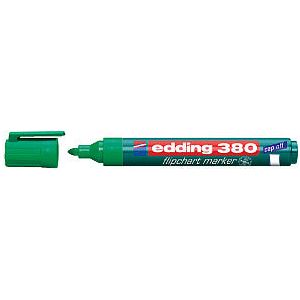 Edding - Viltstift edding 380 flipover rond 1.5-3mm groen