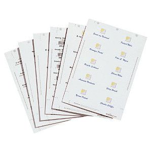 Durable - Badgekaart durable duraprint 40x75mm | Pak a 240 stuk