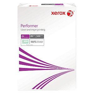 Xerox - Kopieerpapier performer a4 80gr wit | Pak a 500 vel | 5 stuks