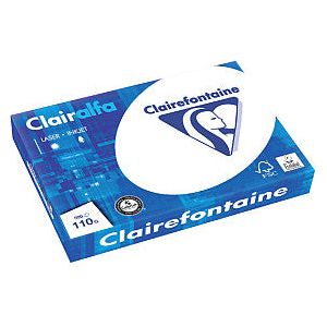 Clairefontaine - Kopieerpapier clairefontaine clairalfa a3 110gr wt | Pak a 500 vel | 4 stuks