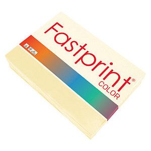 Fastprint - Kopieerpapier fastprint a4 80gr ivoor | Pak a 500 vel | 5 stuks
