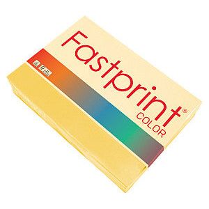 Fastprint - Kopieerpapier A4 80gr diepgeel 500vel