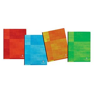 CLAIREFONTAINE - Notebook Clairefontaine 90x140mm Line Assorti | 5 pièces